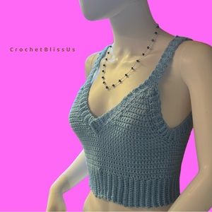 Handmade Crochet Crop Top